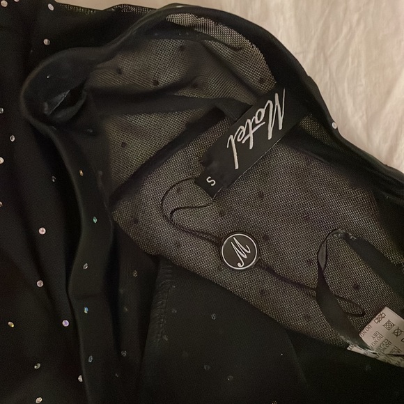 Motel Crystal Flare Pants + Matching Long Sleeve Top - Picture 6 of 8